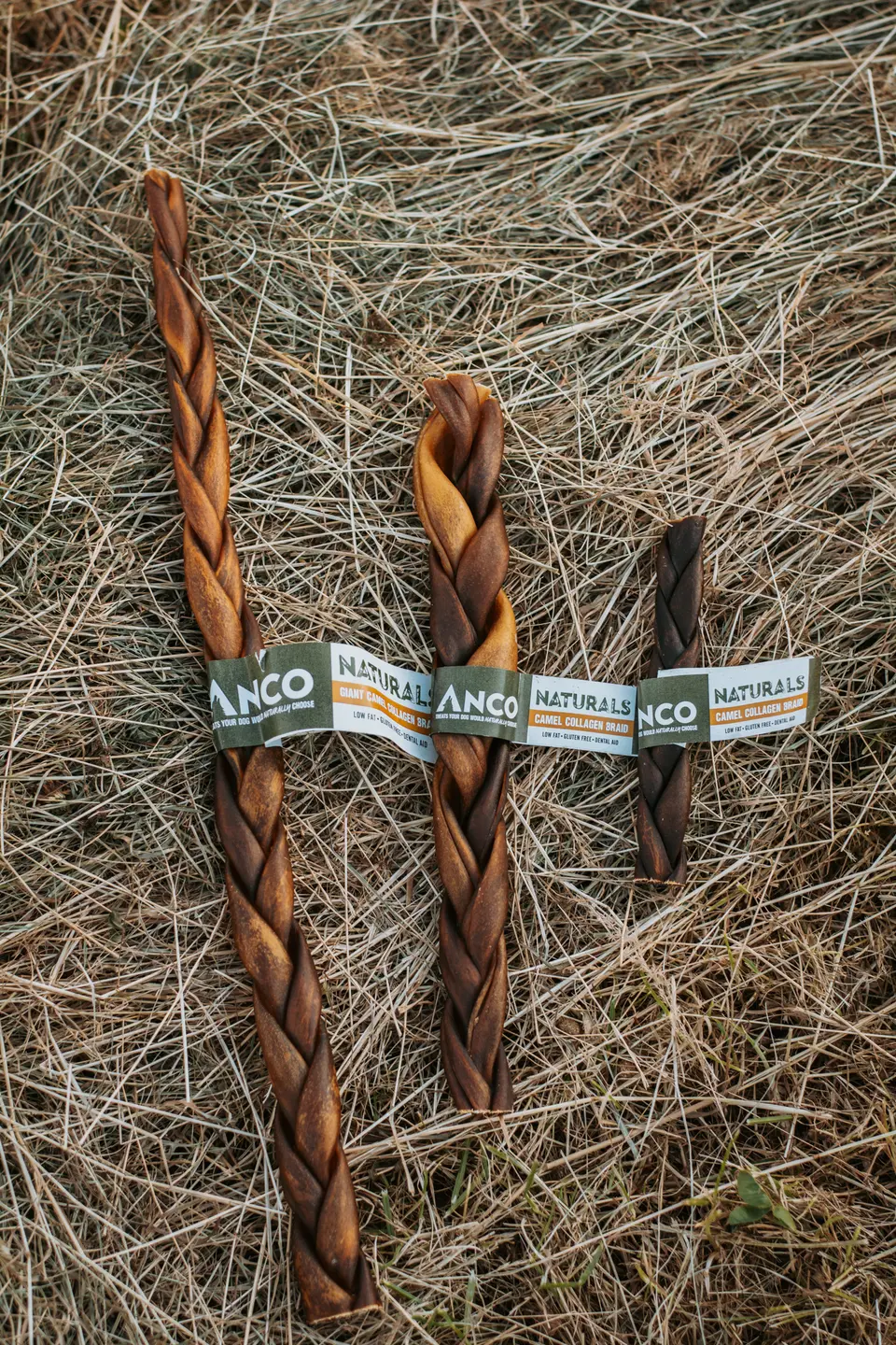 Camel collagen braids for dogs